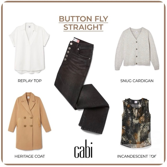 CAbi Button Fly Straight - Sz 4 - Picture 10 of 10